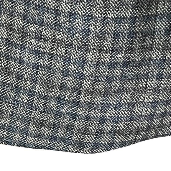 Jos A Bank Signature Collection Gray Blue Plaid Suit Jacket Blazer Wool sz 46R - Picture 5 of 16